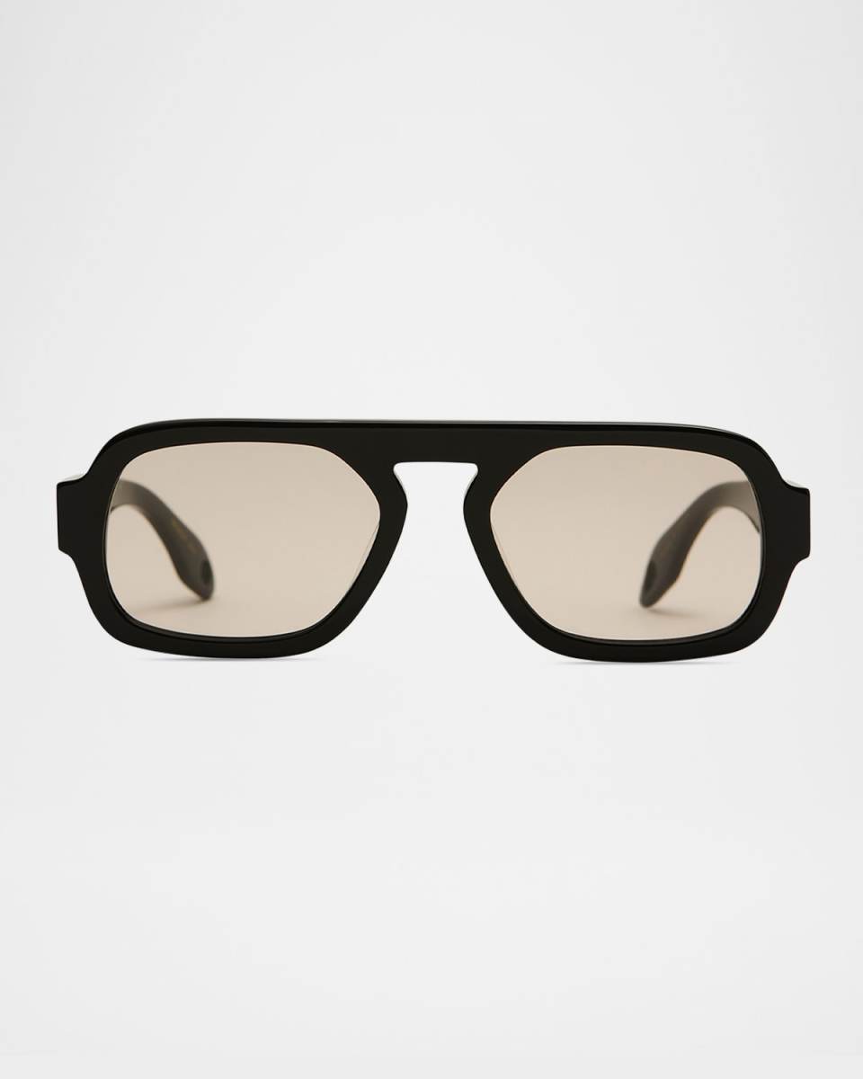 Jane Acetate Aviator Sunglasses